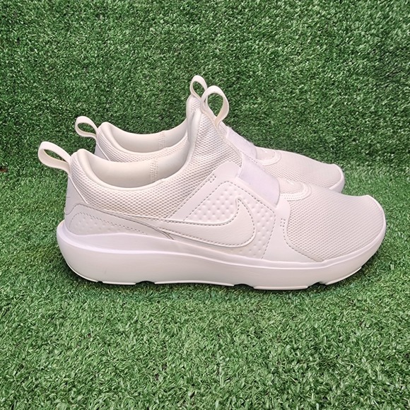Nike Shoes - Womens Size 7.5 Nike AD Triple White Slip On Walking Sneakers DJ1001-100
